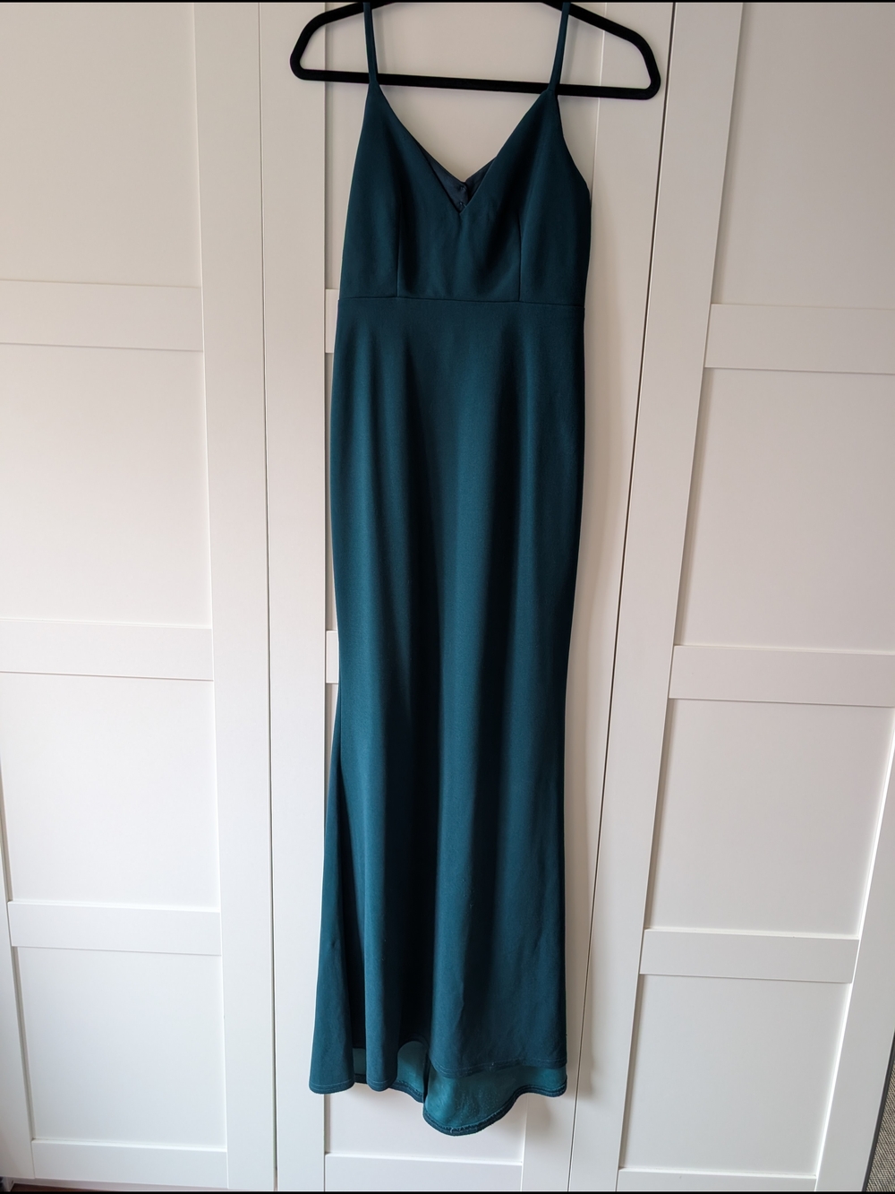 Bridesmaid Dress In Dark Green  - Small
